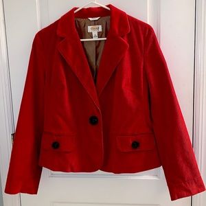 Talbots corduroy blazer 12 petite